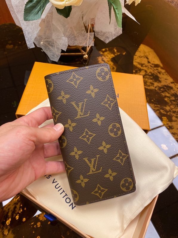 Replica Louis Vuitton Brazza Wallet – Iconic Long Bifold Design (Brand Unconfirmed) cover image