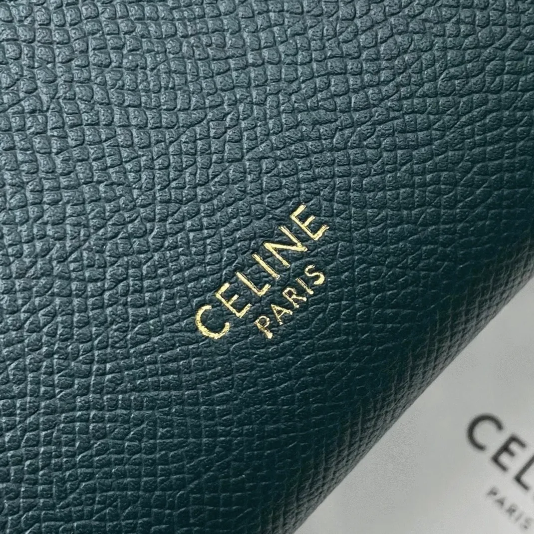 Reference image illustrating Replica Celine Nano Belt Bag in Amazone Green – A Detailed Style Guide