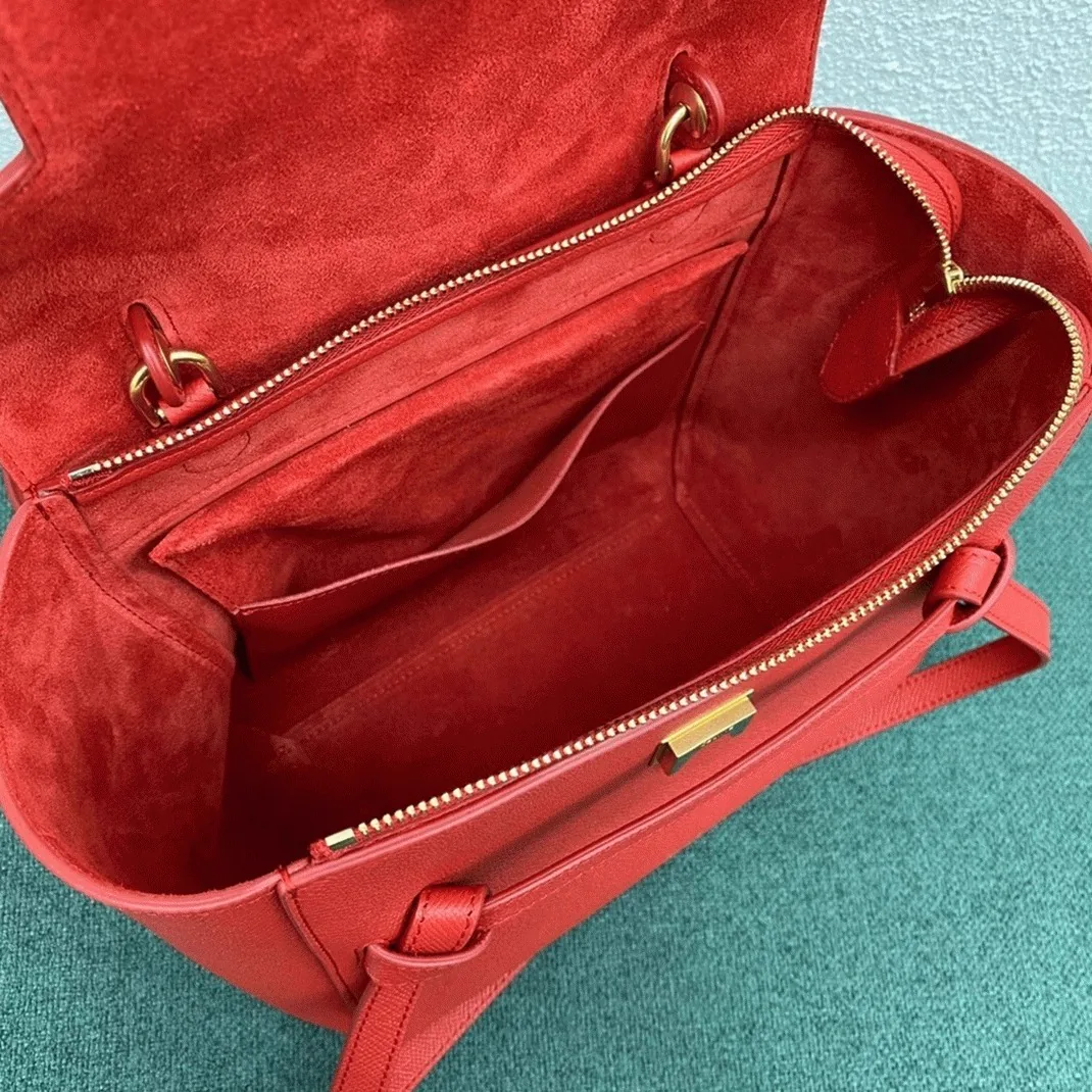 Reference image illustrating Replica Celine Micro Belt Bag in Red – A Detailed Guide to the Iconic Celine Handbag