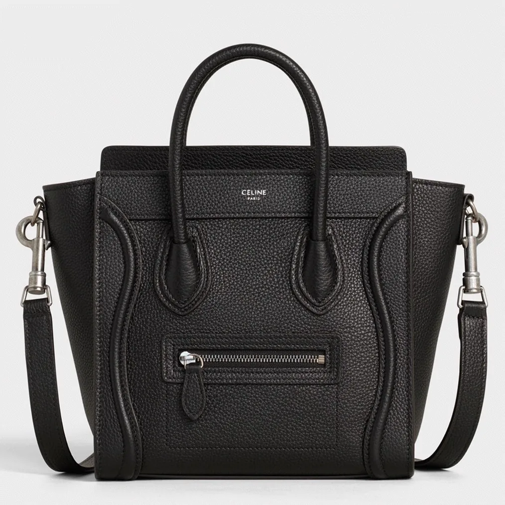 Replica Celine Nano Luggage Tote Bag in Black – A Detailed Style Guide cover image