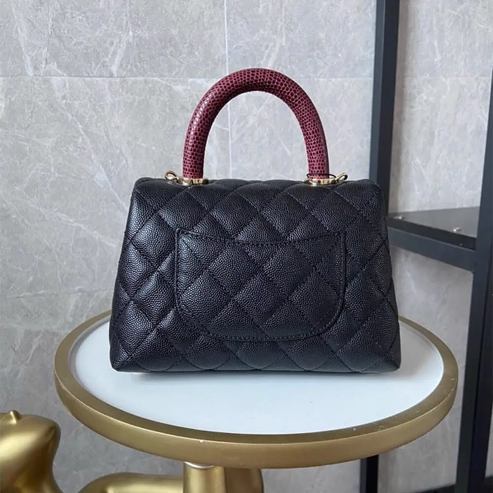 Reference image illustrating Replica Chanel Coco Handle Flap Shoulder Bag Mini – Design, History & Styling Guide