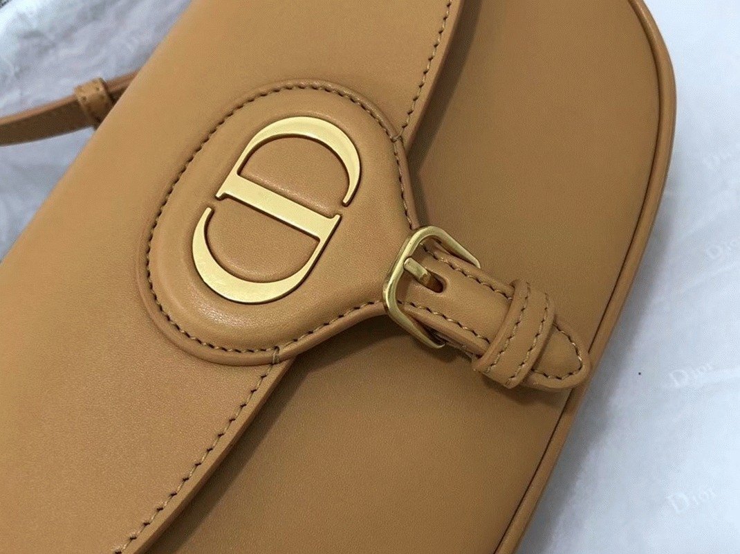 Reference image illustrating Replica Dior Bobby East-West Bag in Brown – A Detailed Style Guide