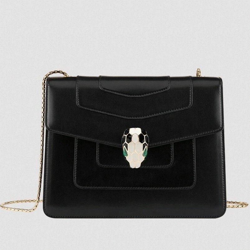 Replica Bvlgari Serpenti Forever Small Crossbody Bag in Black Leather – Design & Style Guide thumbnail