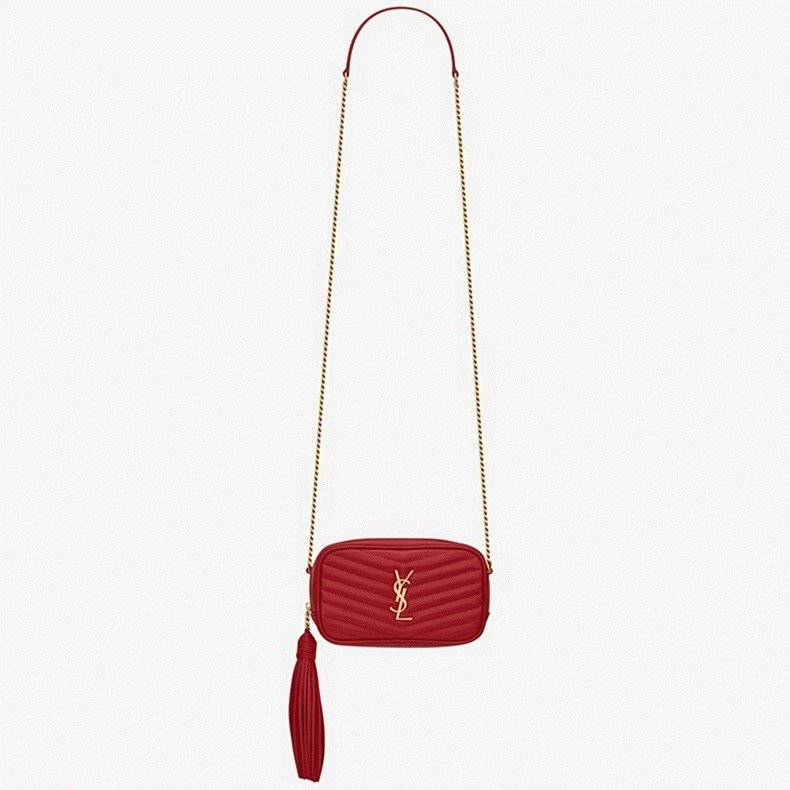 Replica Saint Laurent Lou Mini Bag in Red – A Detailed Style Guide cover image
