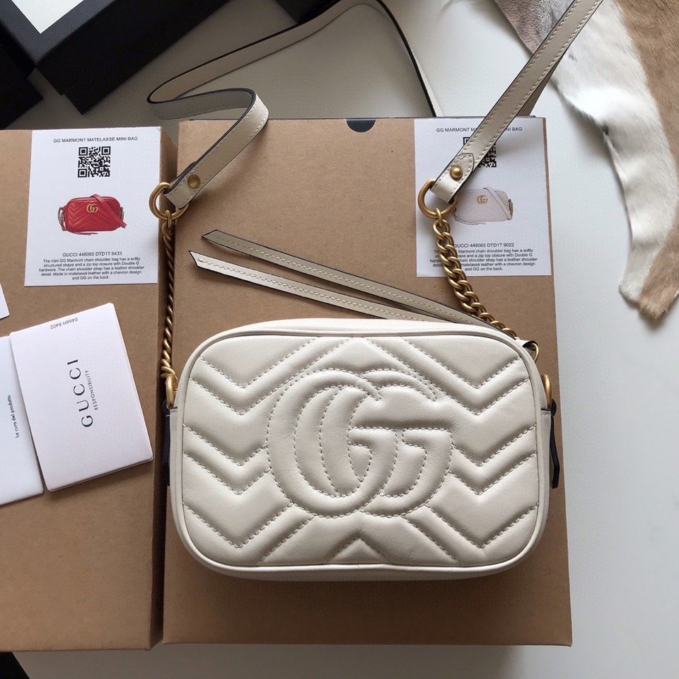 Reference image illustrating Replica Gucci GG Marmont Small Shoulder Bag – Design, History & Styling Guide