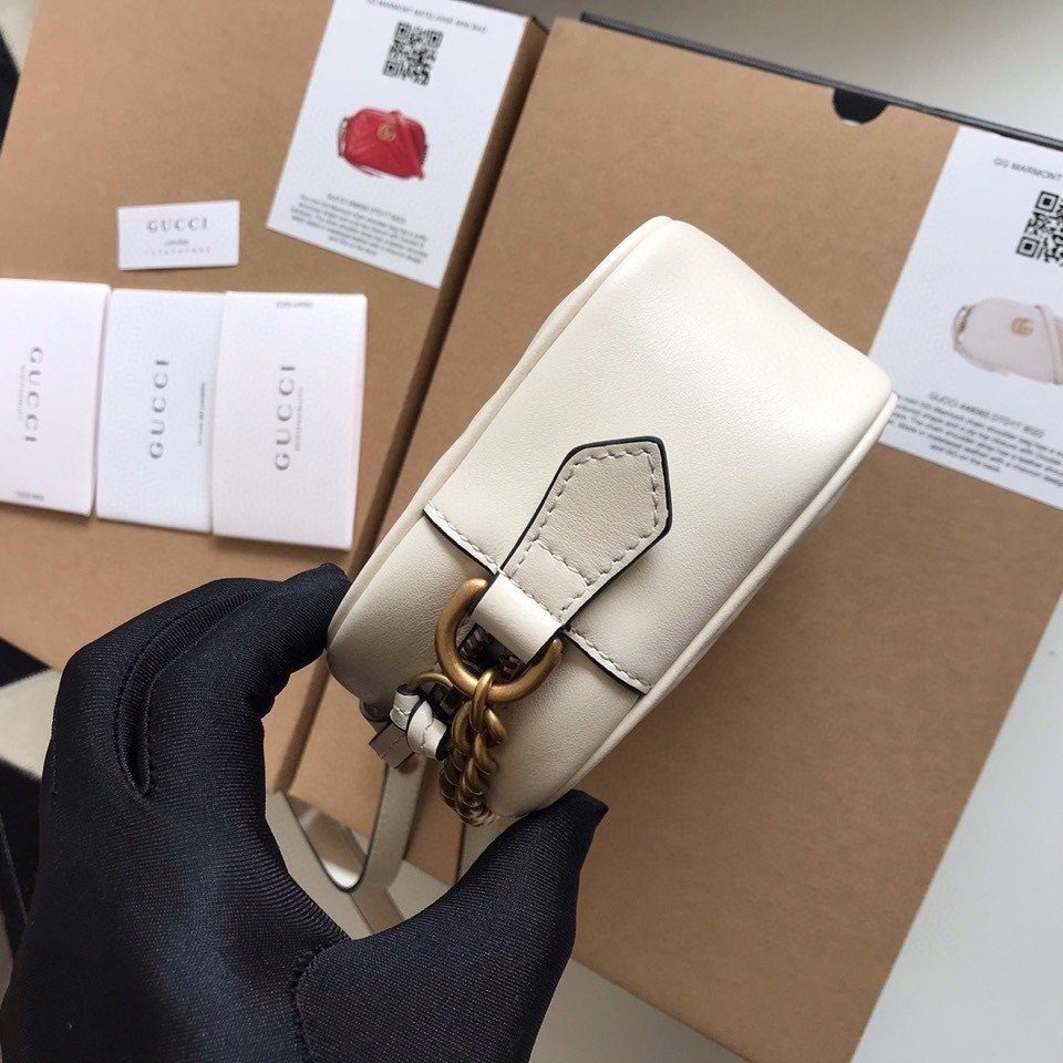 Reference image illustrating Replica Gucci GG Marmont Small Shoulder Bag – Design, History & Styling Guide