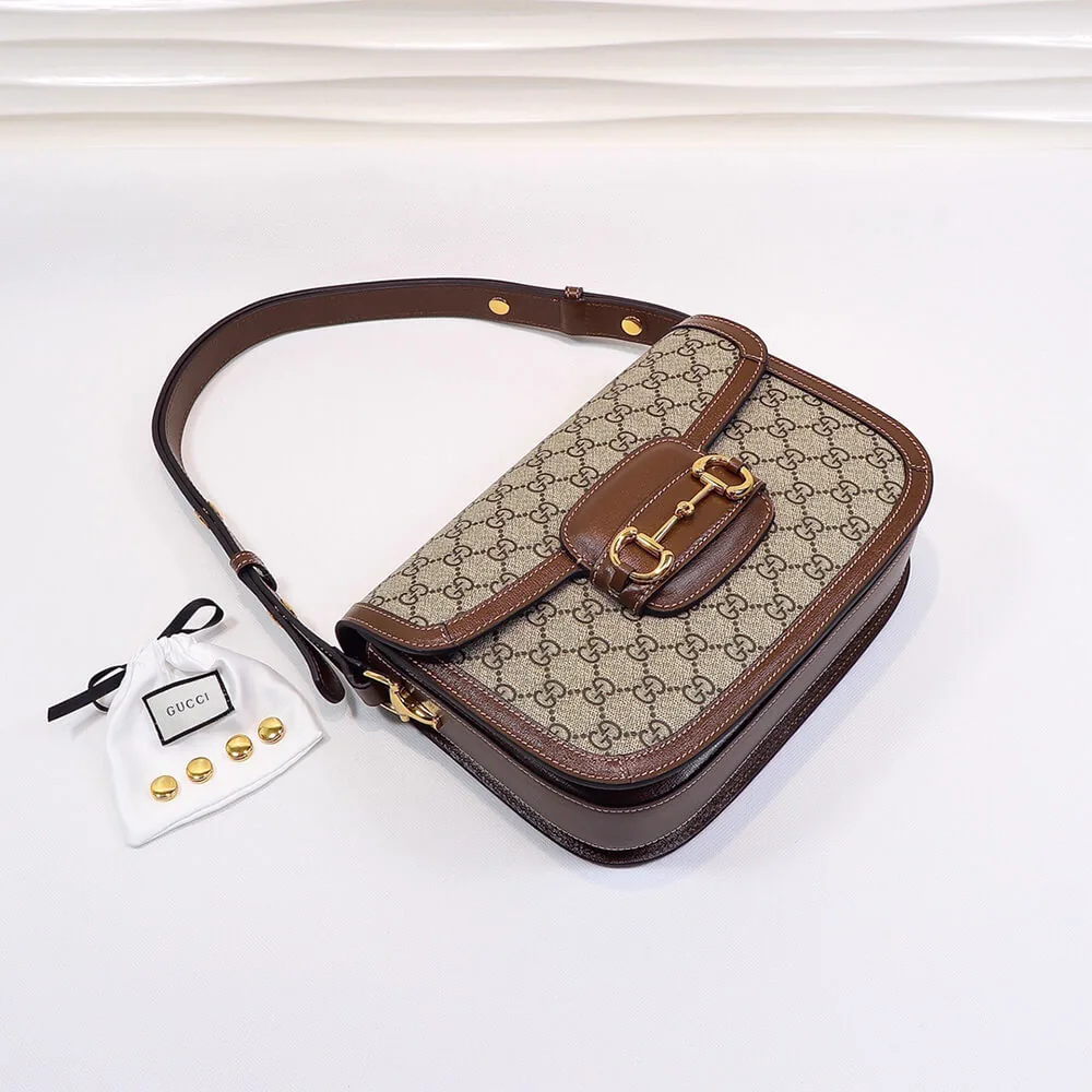 Reference image illustrating Replica Gucci Horsebit 1955 Shoulder Bag – Design, History & Style Guide