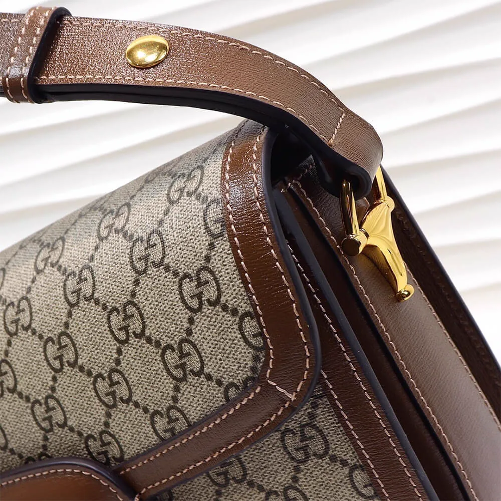 Reference image illustrating Replica Gucci Horsebit 1955 Shoulder Bag – Design, History & Style Guide