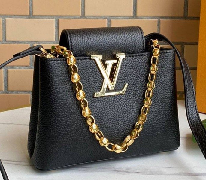 Replica Louis Vuitton Capucines Mini Chain Bag in Black – Design, History & Styling Guide cover image