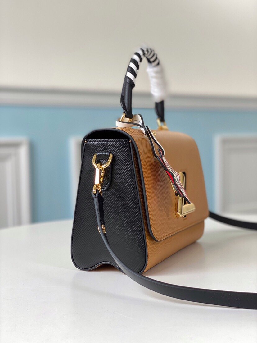 Reference image illustrating Replica LV Crafty Twist Mini Handbag: A Detailed Style Guide