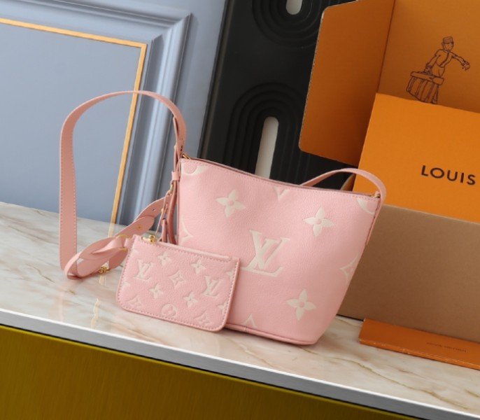 Replica Louis Vuitton Monogram Empreinte All In BB in Pink – Design & Style Guide cover image