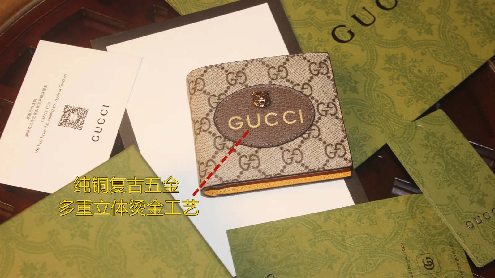 Replica Gucci Neo Vintage GG Supreme Wallet: A Detailed Style Guide cover image