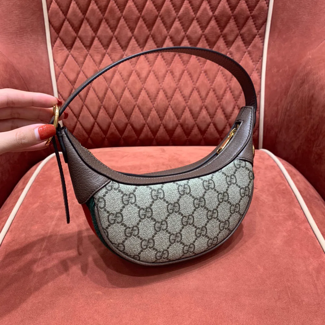 Reference image illustrating Replica Gucci Ophidia Mini Bag – Iconic GG Supreme Crossbody Design