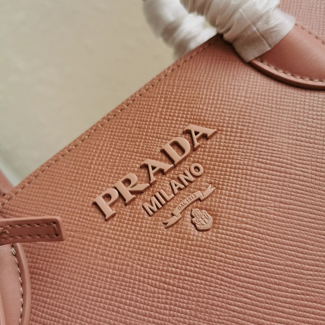 Reference image illustrating Replica Prada Monochrome Mini Bag in Pink – A Detailed Style Guide