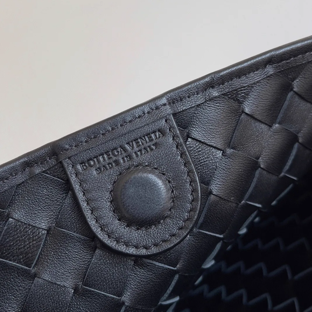 Reference image illustrating Replica Bottega Veneta Sardine Small Bag Black – A Detailed Style Guide