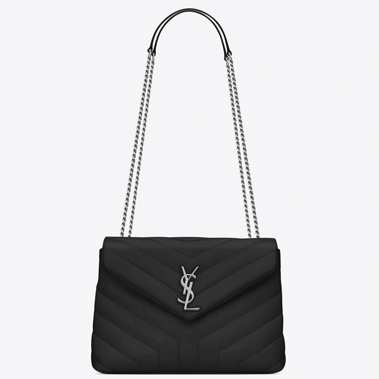 Replica Saint Laurent LouLou Small Chain Bag in Noir – A Detailed Style Guide cover image