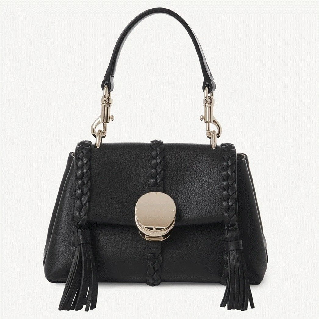 Replica Chloe Penelope Mini Shoulder Bag in Black Grained Calfskin – Style & Design Guide cover image
