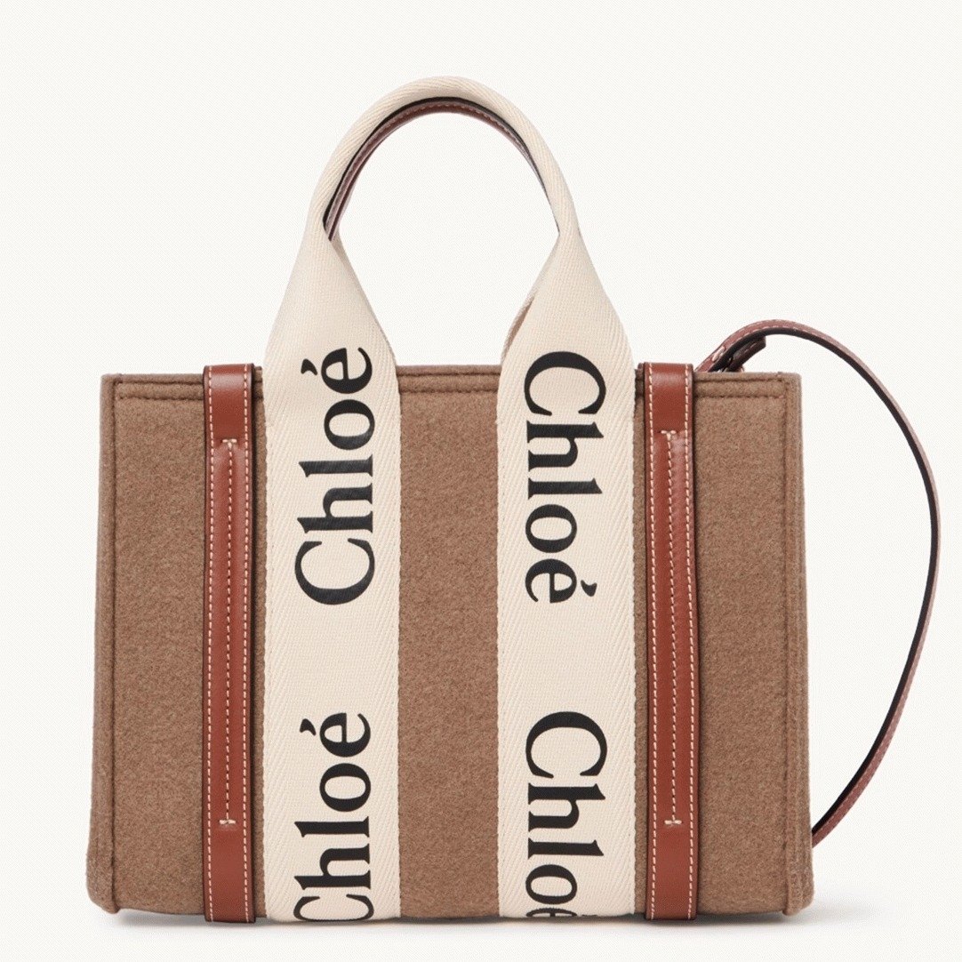 Replica Chloe Small Woody Tote Bag in Brown Felt – A Detailed Style Guide thumbnail