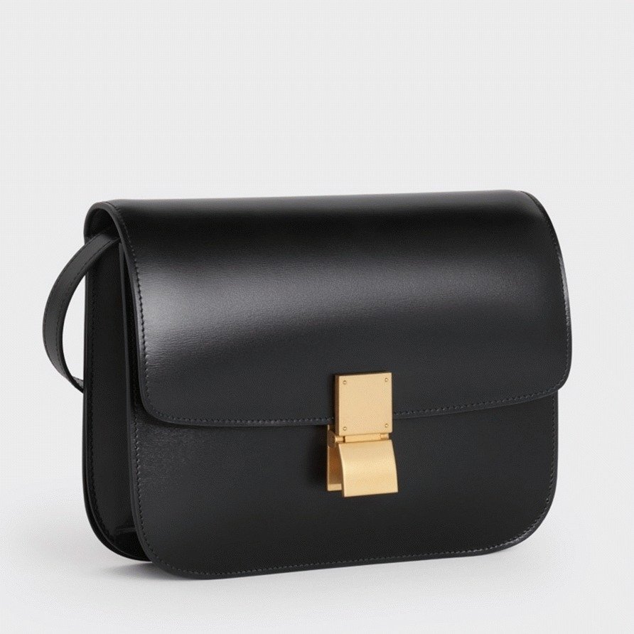 Replica Celine Classic Box Medium Bag in Black – A Detailed Style Guide cover image