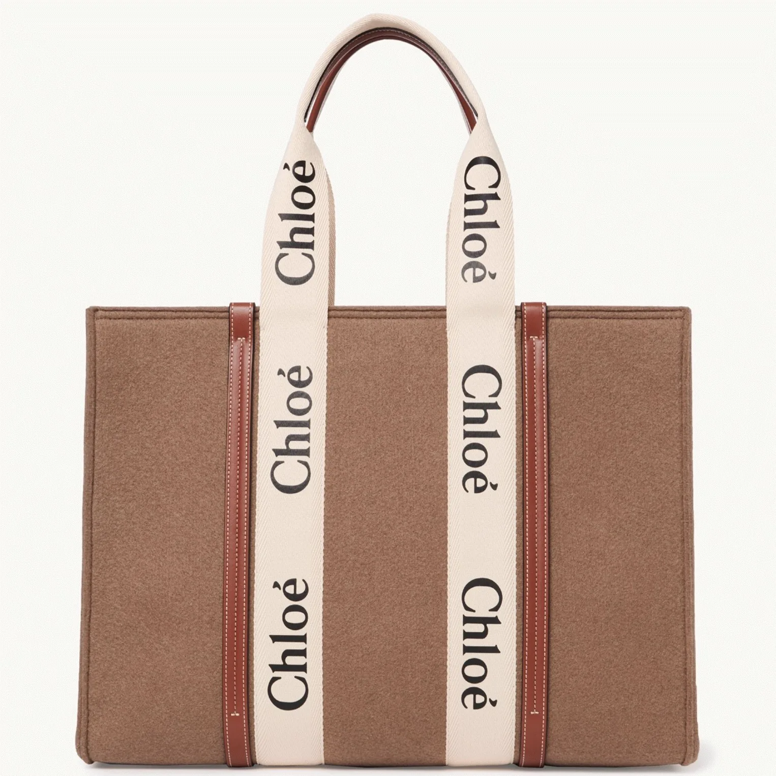 Replica Chloe Large Woody Tote Bag in Brown Felt – Design, History & Styling Guide thumbnail