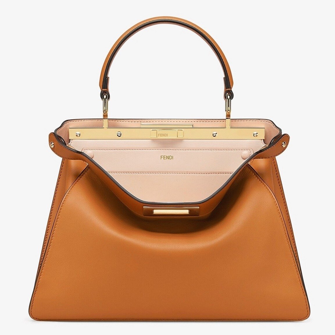Replica Fendi Peekaboo ISeeU Medium Bag in Brown Calfskin – Design, History & Styling Guide thumbnail