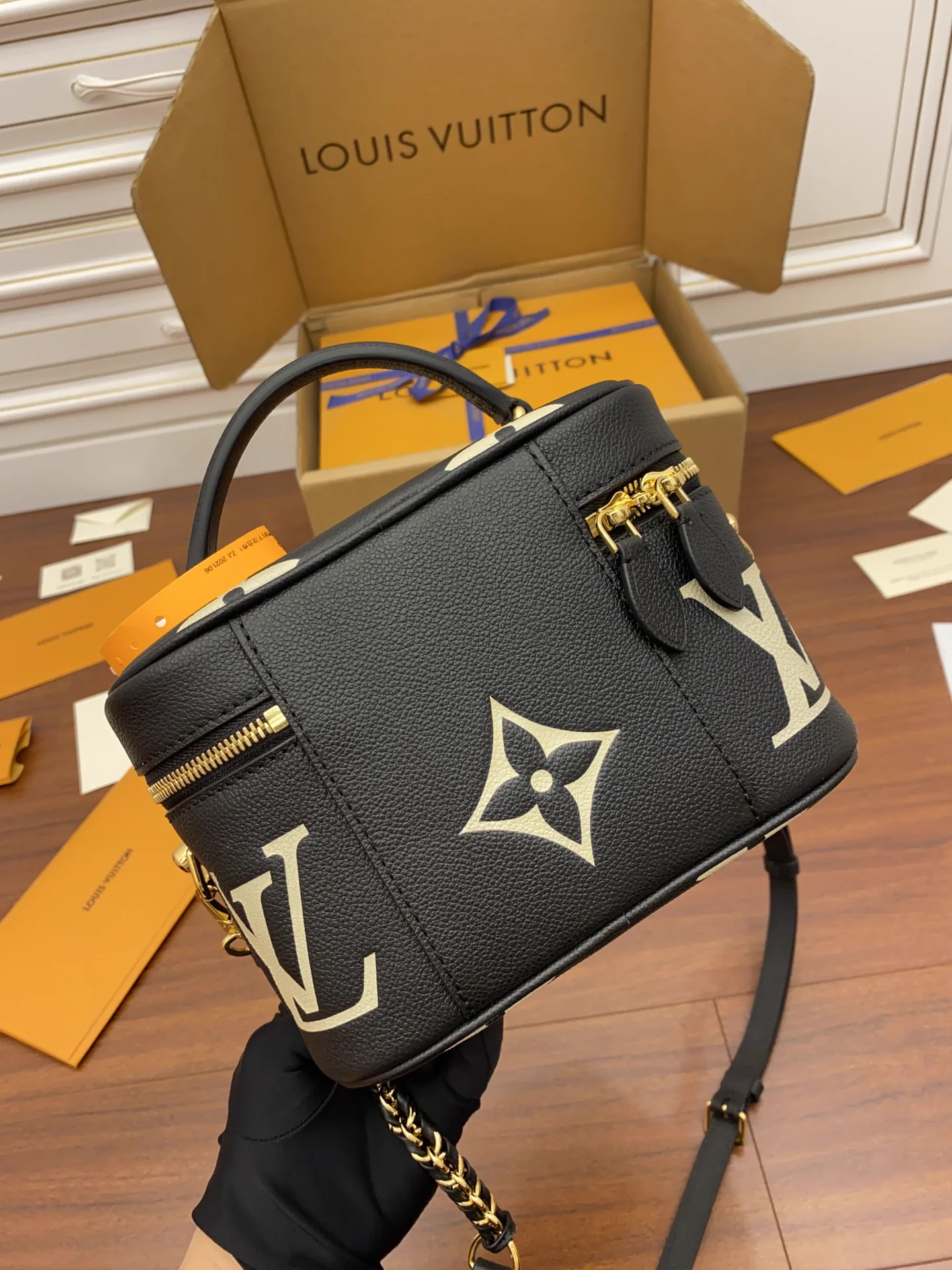 Reference image illustrating Replica Louis Vuitton Vanity PM Cosmetic Bag: A Detailed Style Guide