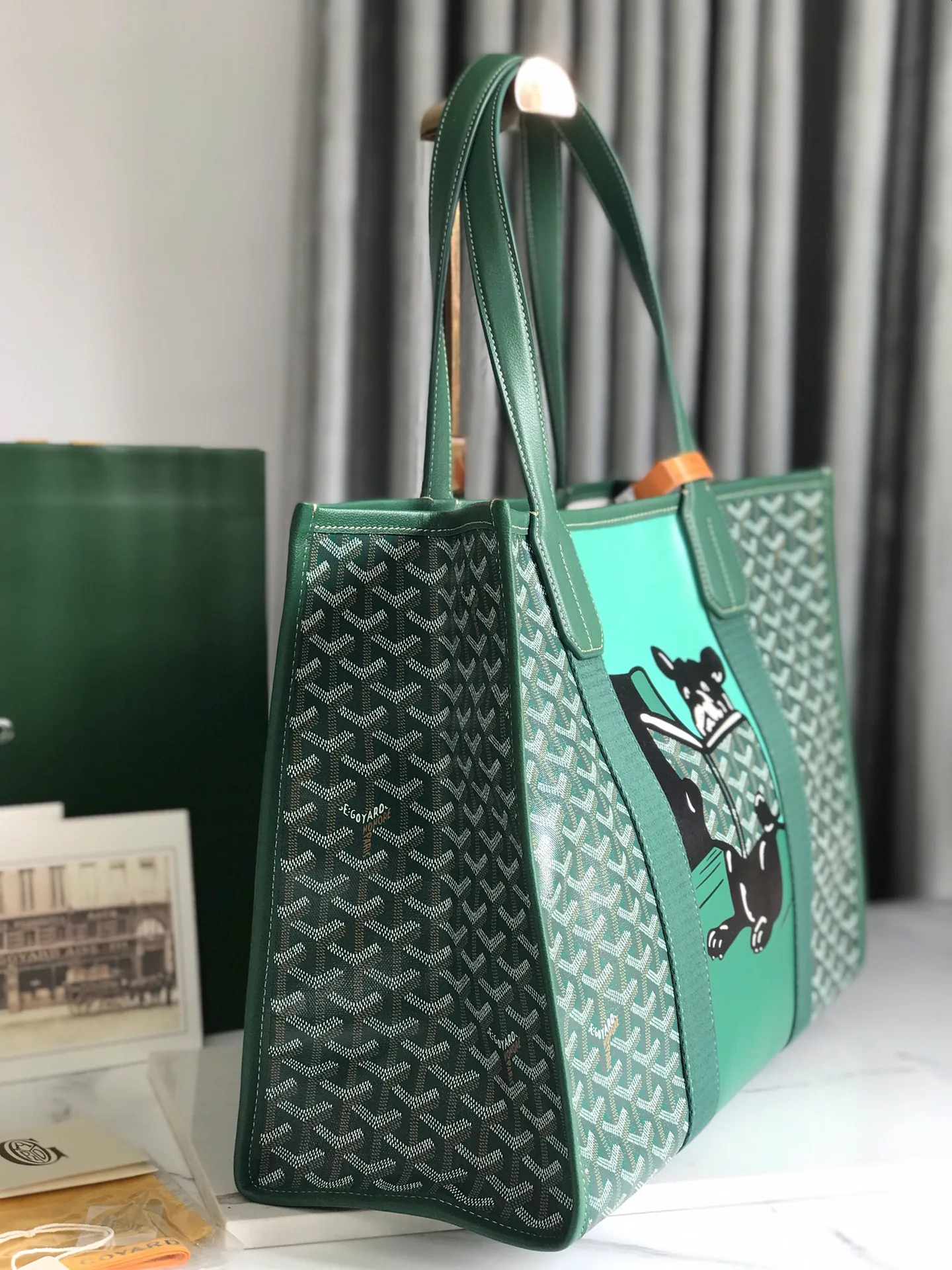 Reference image illustrating Replica Goyard Villette Bag: A Detailed Guide to the Iconic Tote