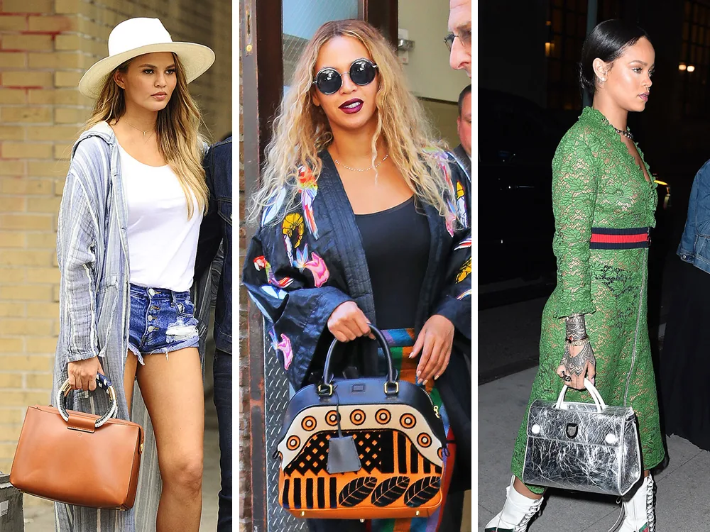 Reference image illustrating 14 Celebrity-Approved Designer Handbags That Defined Summer 2016