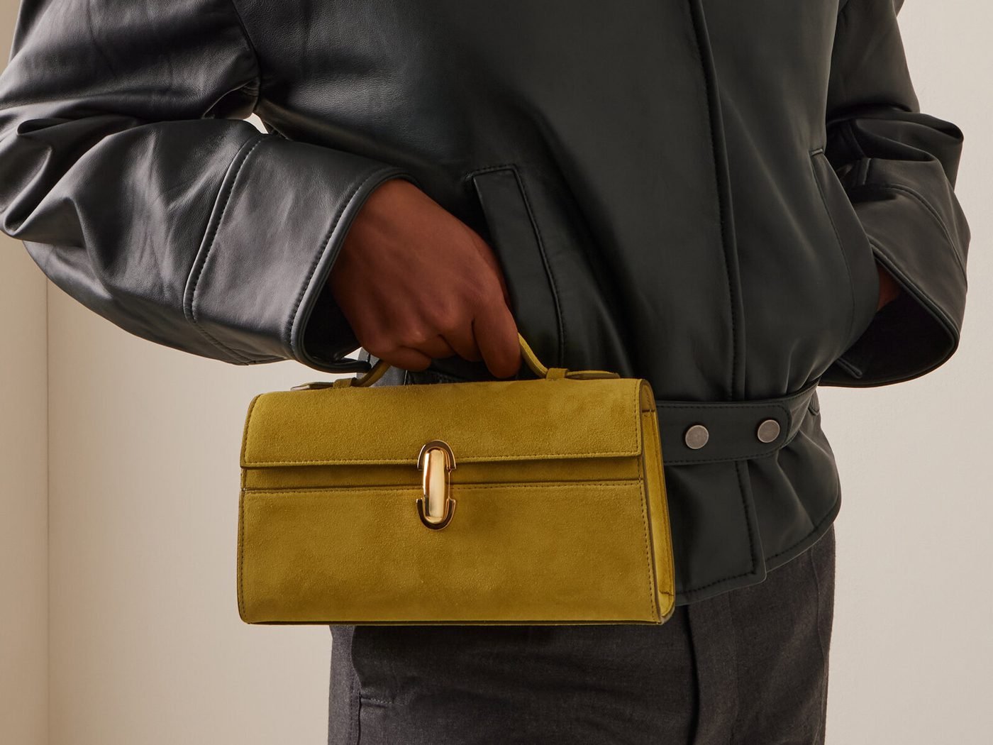 Reference image illustrating 14 Chartreuse Handbags to Carry This Summer 2026