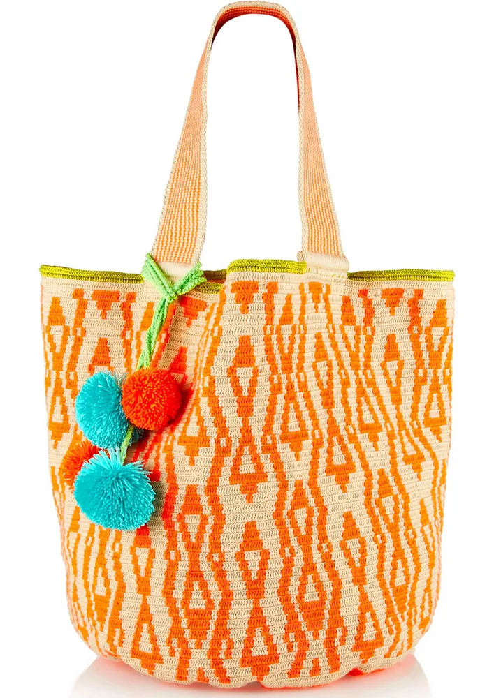 Reference image illustrating 16 Designer Beach Bags for Every Budget: From $88 Totes to Luxury Straw Shoppers