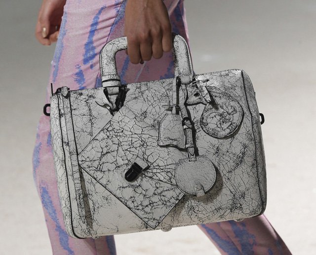 Reference image illustrating 3.1 Phillip Lim Spring 2014 Handbags: Nature-Inspired Luxury with a Prada Edge