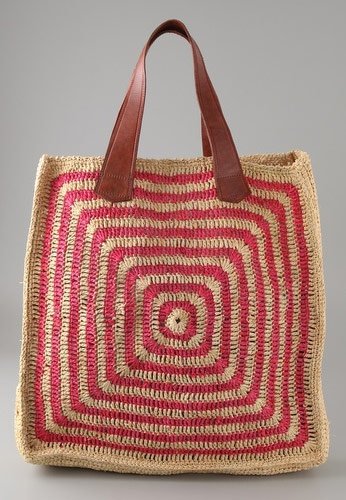 Reference image illustrating 3 Summer-Ready Straw Totes to Kick Off Memorial Day Weekend in Style