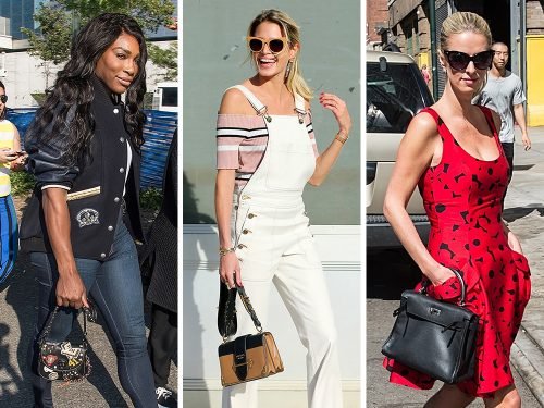 40 Best Celebrity Handbags Spotted at New York Fashion Week Spring 2017 cover image