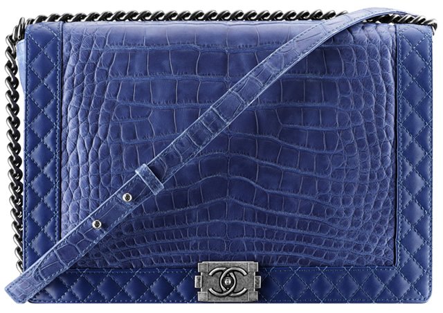 Reference image illustrating 5 Dream Handbags to Celebrate National Handbag Day: From Chanel Alligator to Tiffany Lunchbox