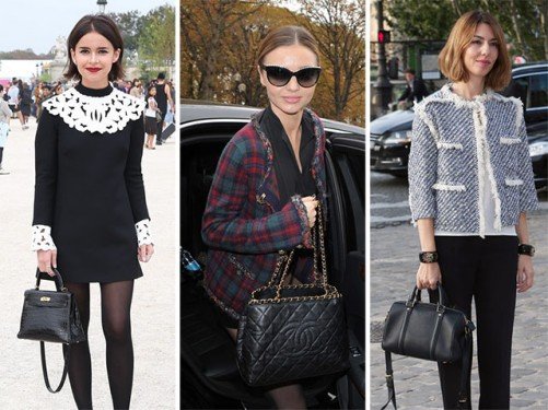 50 Celebrity Handbags Spotted at Paris Fashion Week Spring 2014 thumbnail