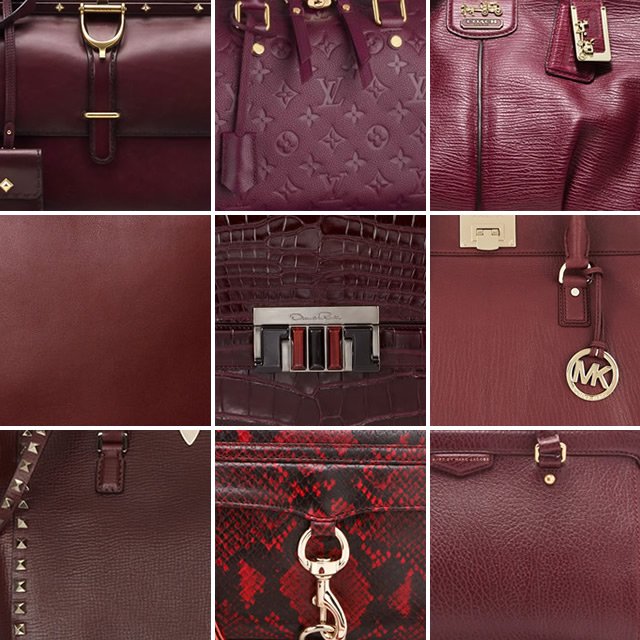 Reference image illustrating 9 Stunning Burgundy Handbags to Elevate Your Fall Wardrobe