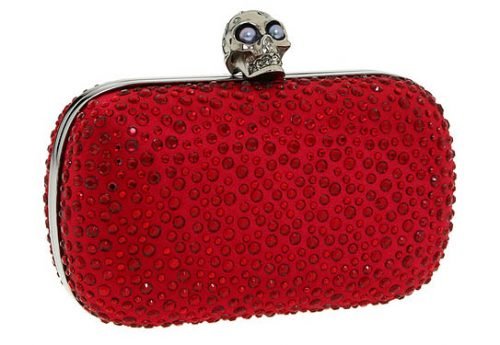 Alexander McQueen Red Skull Box Clutch: A Macabre Masterpiece for Fall cover image