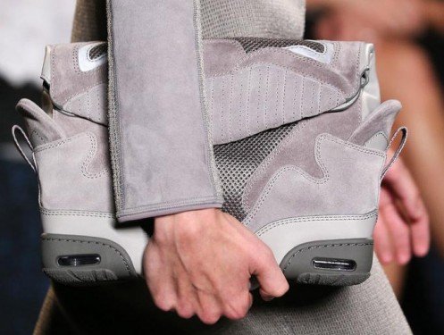 Alexander Wang Spring 2015 Runway Bags: Sporty Satchels with Sneaker Soles thumbnail