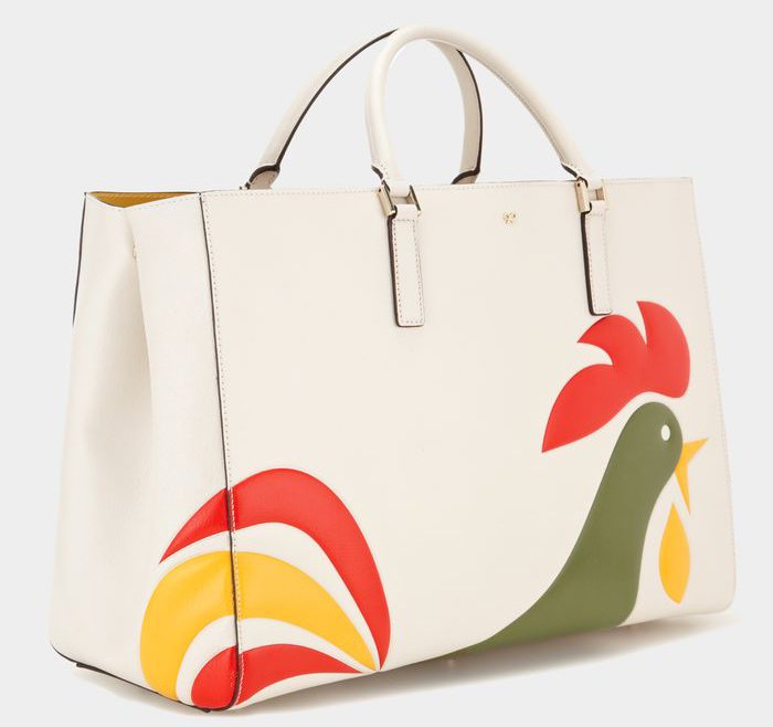 Reference image illustrating Anya Hindmarch Fall 2014: Retro Consumer Logo Bags That Redefine Luxury Wit