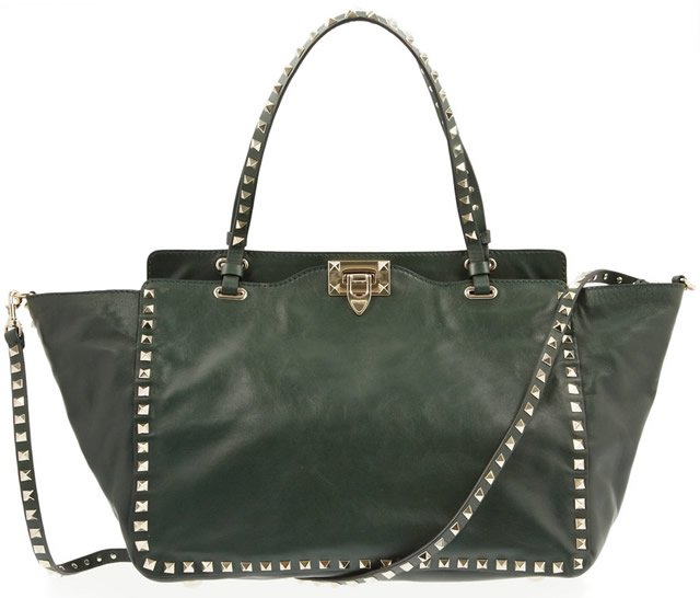 Reference image illustrating Autumn Style Edit: Styling the Valentino Rockstud Tote for City Days