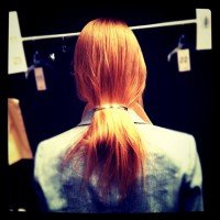 Reference image illustrating Backstage at Tibi Spring 2012: Wearable Elegance and Front Row Moments at NYFW