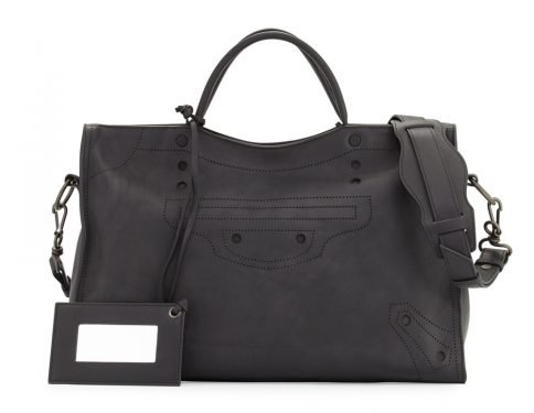 Balenciaga Blackout City AJ Bag Review: Stud-Free Design With Perforated Leather cover image