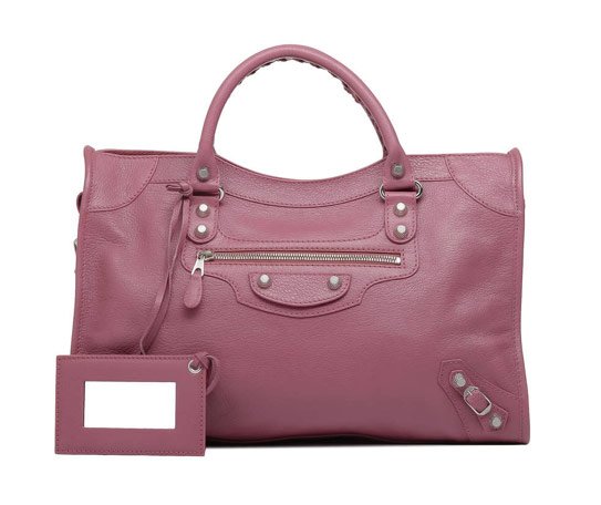 Reference image illustrating Balenciaga Holiday 2011 Collection: Pastel Hamilton Goatskin Bags Now Online