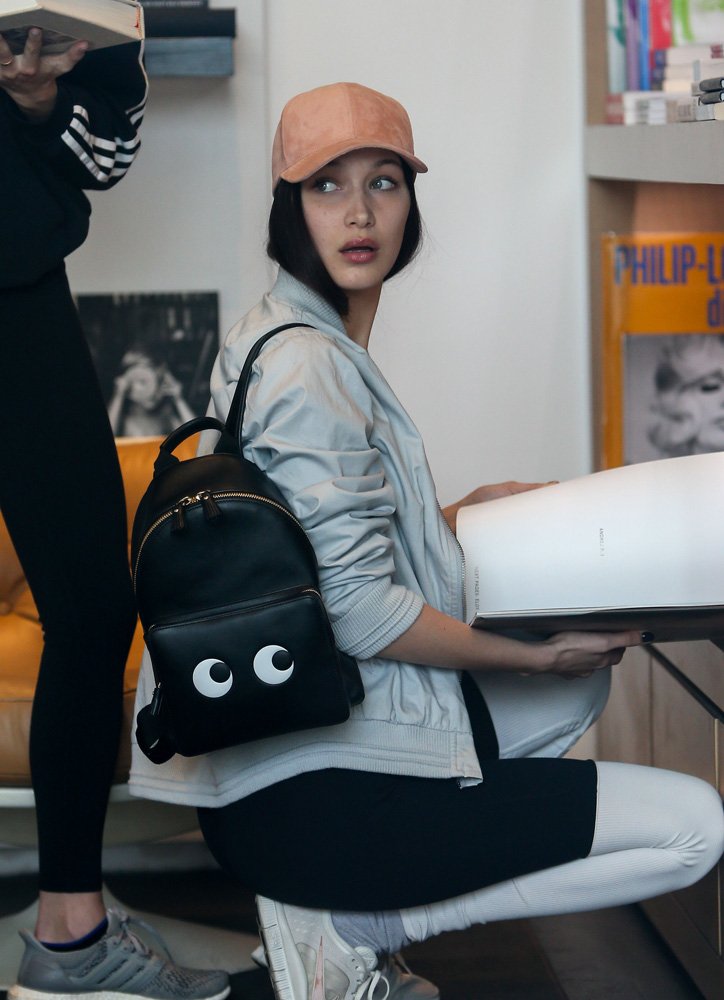 Reference image illustrating Bella Hadid's Designer Handbag Collection: A Complete Look at Her Most-Worn Luxury Bags