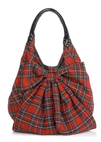 Betsey Johnson Sweet & Tart Hobo: A Bold Plaid Statement for Fall Fashion thumbnail