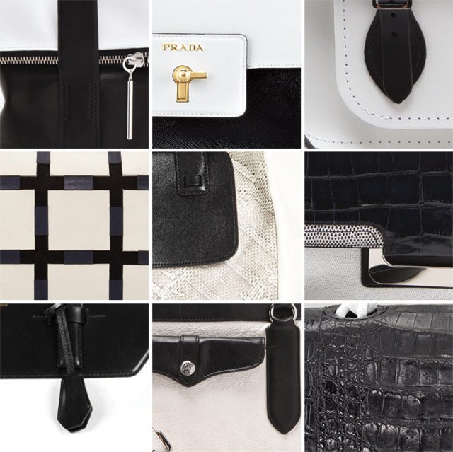 Reference image illustrating Black and White Handbags for Spring: 9 Bicolor Styles to Elevate Your Wardrobe