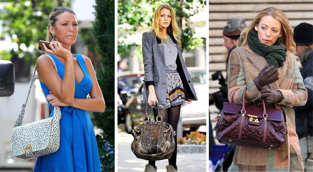 Reference image illustrating Blake Lively's Most Iconic Handbags: On-Set and Off-Duty Style