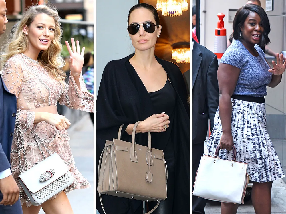 Reference image illustrating Blake Lively’s Press Tour Effect: 8 Celebrity Handbags That Stole the Spotlight