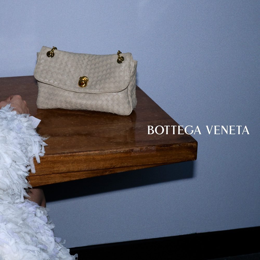 Reference image illustrating Bottega Veneta Fall 2026 Campaign: Three New Handbag Silhouettes to Know