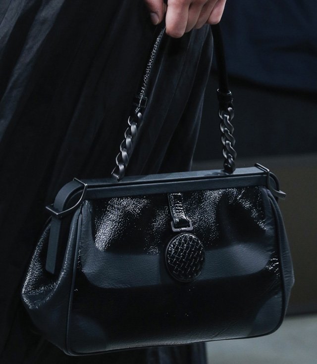 Reference image illustrating Bottega Veneta Spring 2014 Handbags: A Dark, Muted Turn for the Season